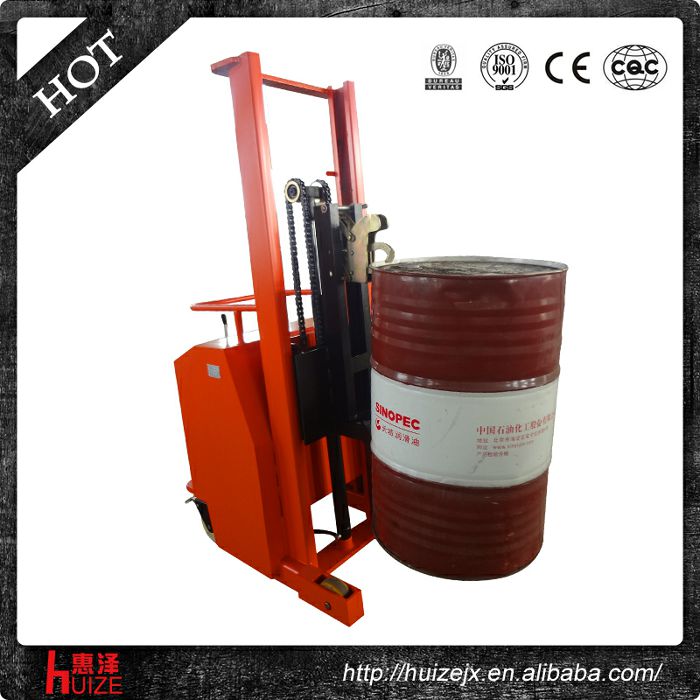 半電動(dòng)配重油桶車（無(wú)底腿，只堆垛，不翻轉(zhuǎn)）3
