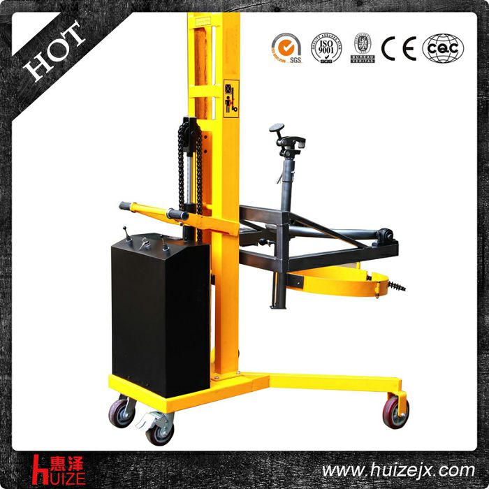 半電動油桶車（直角腿，夾鐵桶翻轉(zhuǎn)）2