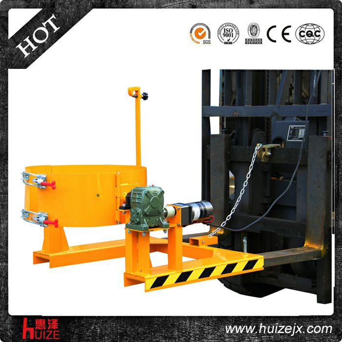 叉車專用倒桶機(jī)具（塑鐵桶，電翻轉(zhuǎn)）